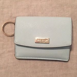 Small Kate Spade wallet - light blue